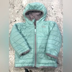 North face reversible coat